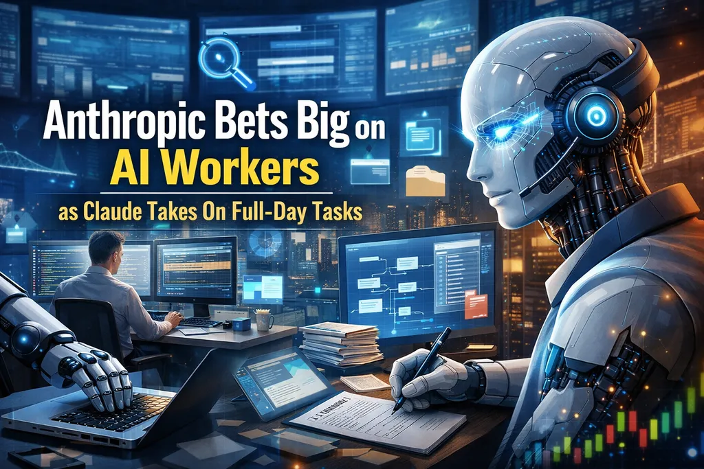 Anthropic Bets Big on AI Workers as Claude Takes On Full-Day Tasks