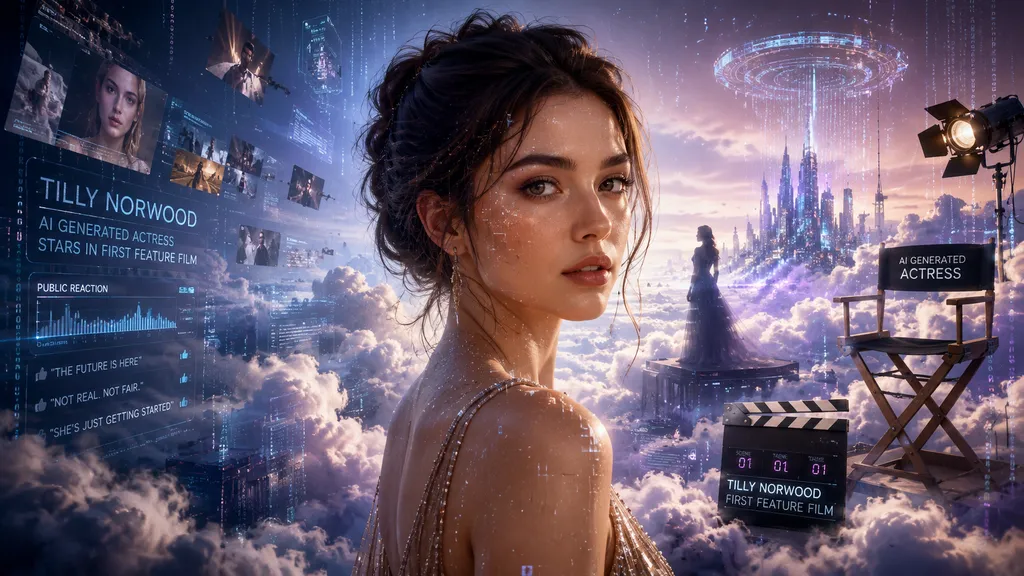 AI Star Tilly Norwood Lands First Film Role, Sparking Hollywood’s Next Big Fight