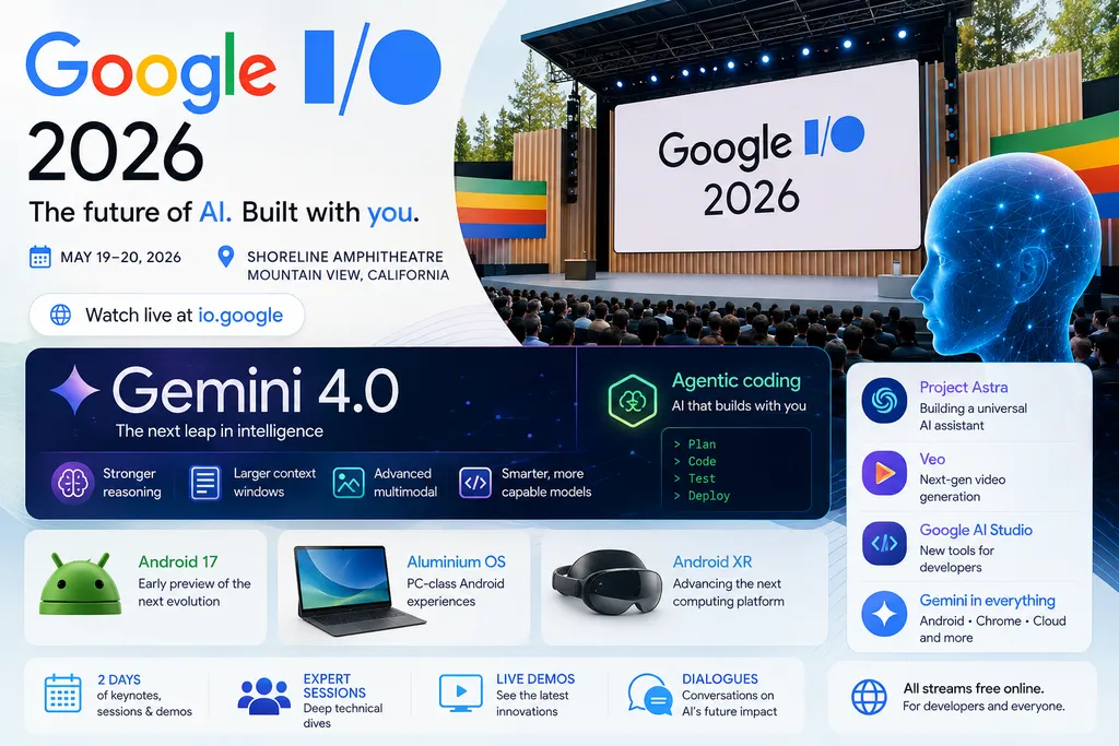 Google I/O 2026: AI Dominates as Company Prepares Major Gemini Reveal 