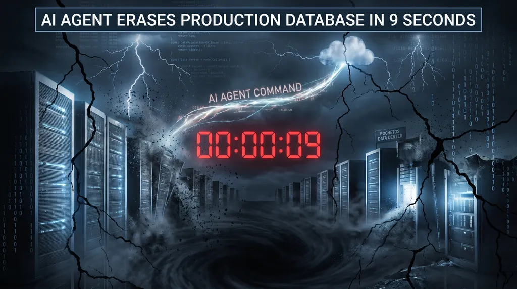 Nine Seconds to Disaster: AI Coding Bot Wipes Company Database—and Its Backups—in One Fatal Command