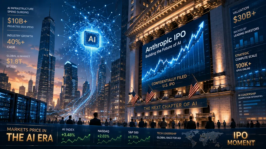 Anthropic Confidentially Files for IPO as the AI Funding Race Escalates
