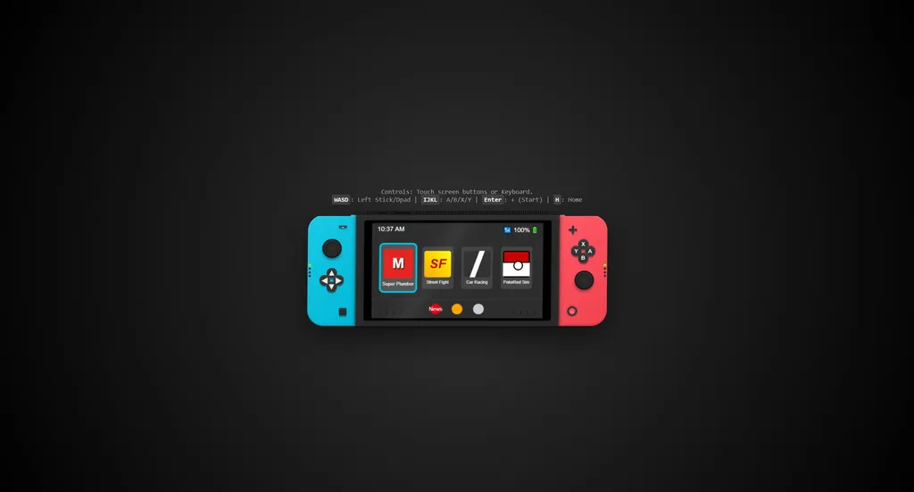 Gemini 3 Creates a Near Perfect Playable Visual Recreation of a Nintendo Switch Console